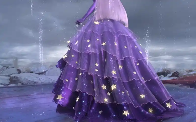 闪耀暖暖时代的眼泪星之海复苏展示我曾经看到过一条叫星之海的裙子那