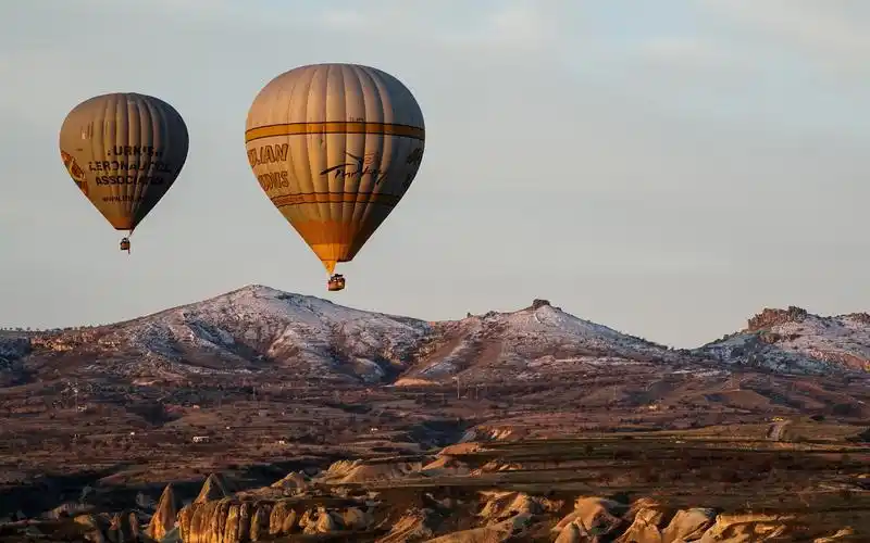 电脑壁纸 风景 土耳其卡帕多奇亚浪漫热气球风光