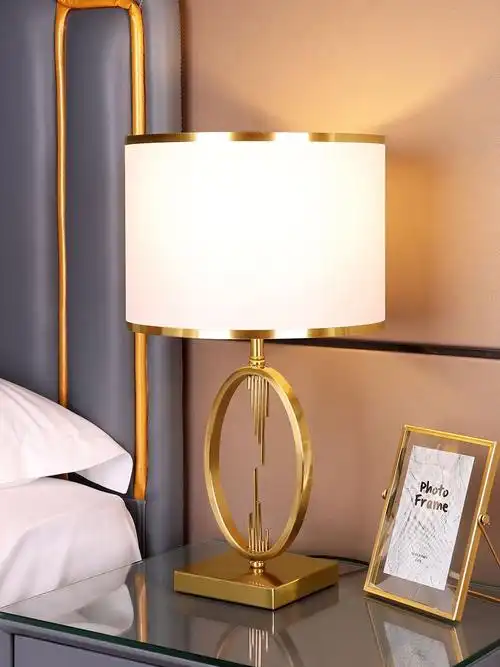 卧室台灯2022年新款主卧级感式放床头柜上的时尚轻客厅高端奢华