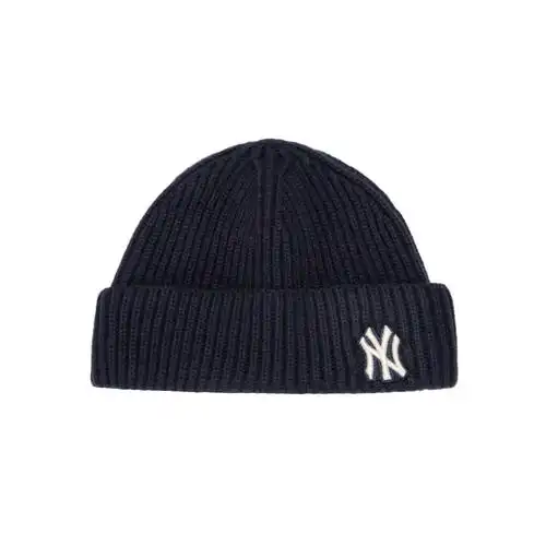直营mlb男帽女帽ny保暖毛线针织帽子运动运动帽