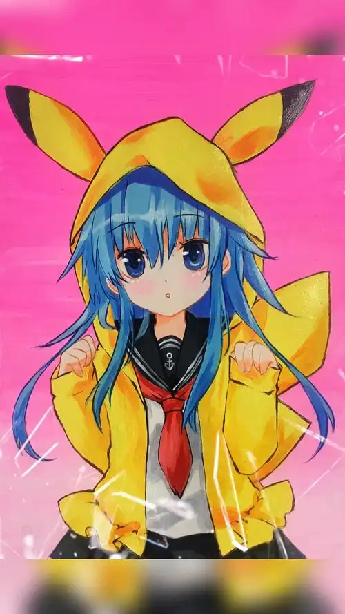 画画原来如此简单#萌萌哒皮卡丘拟人画来啦-度小视