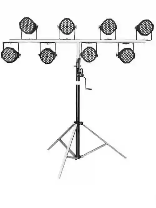 面光灯架帕灯三脚架手摇升降灯光支架婚庆舞台舞台灯光