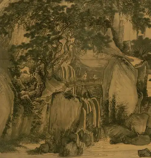 明朝唐寅《山路松声图》|现藏于台北故宫博物院