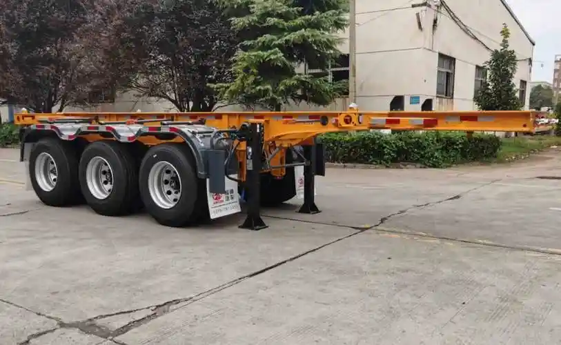 集装箱半挂车|产品中心-河南骏通车辆有限公司