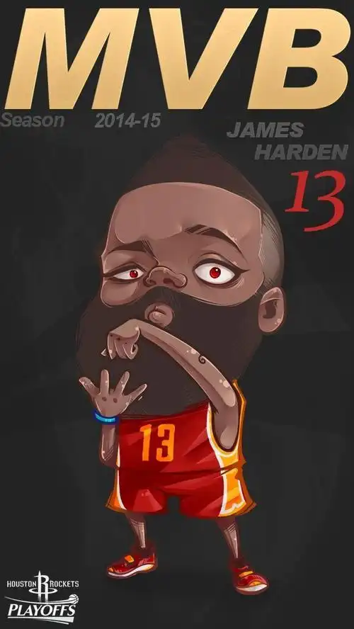nba"13"号球衣代表人物:詹姆斯·哈登(james harden)