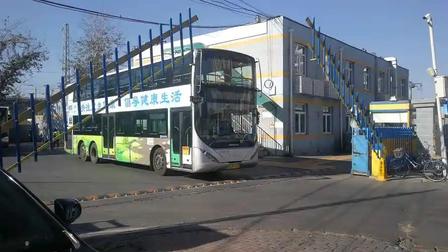 【送车现场】北京公交366路22785号车出黄村火车站前往封存报废