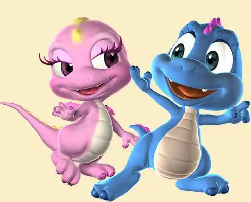 它和嘟噜嘟比是一对代表方特的卡通形象.