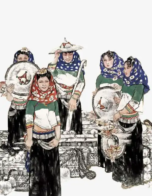 打鱼的惠安女们