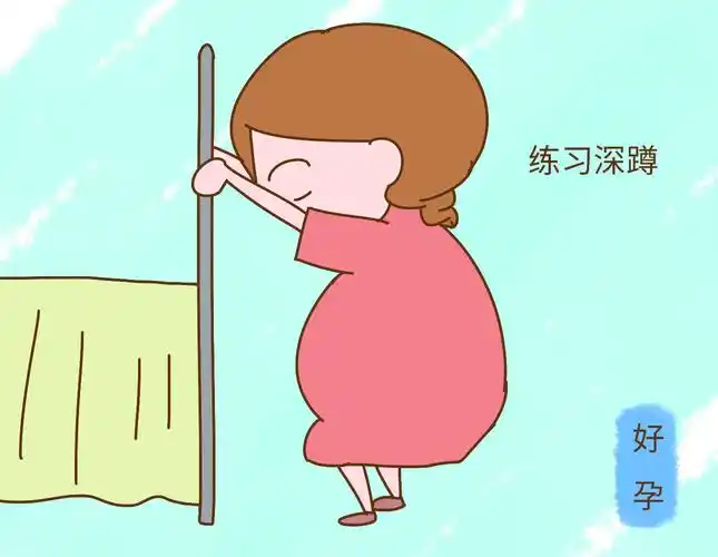 用手扶住床或者椅子作为支撑,然后屈膝下蹲,半蹲或者完全蹲下都可以