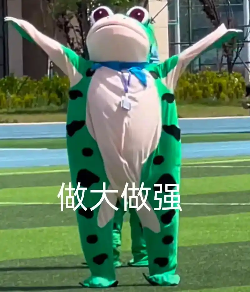 蛙蛙表情包2.0,快来拿叭#网红青蛙 #淮理工 #青蛙90  - 抖音