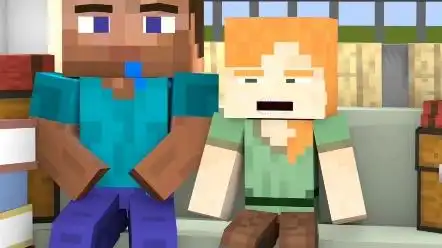 怪物学校动画|童年时代的史蒂夫和爱丽克丝