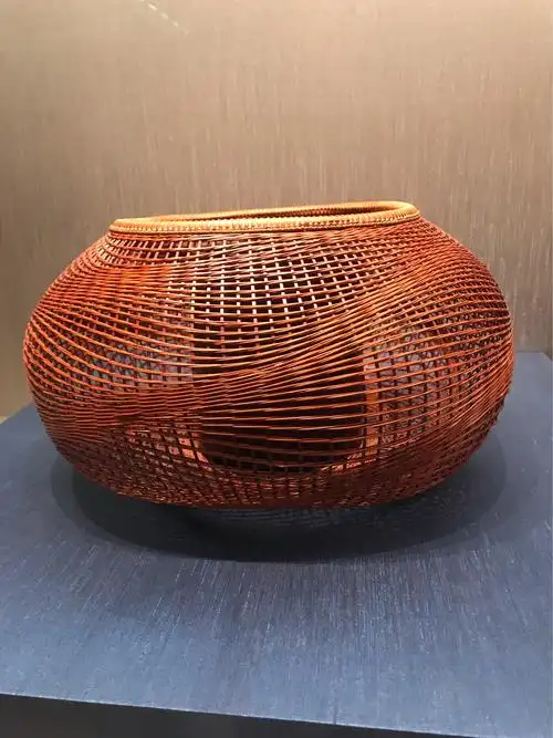 精美的日本竹编工艺品