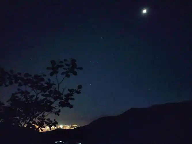 今天晚上的星星好多有猪猪能认出猎户座吗