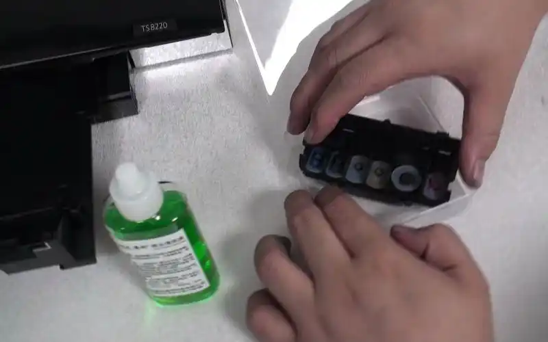 佳能打印机喷头清洗液使用方法