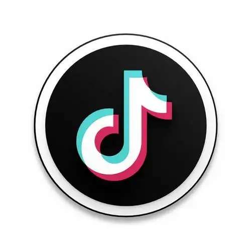 抖音tik tok标志logo圆形按钮735962免抠图片素材