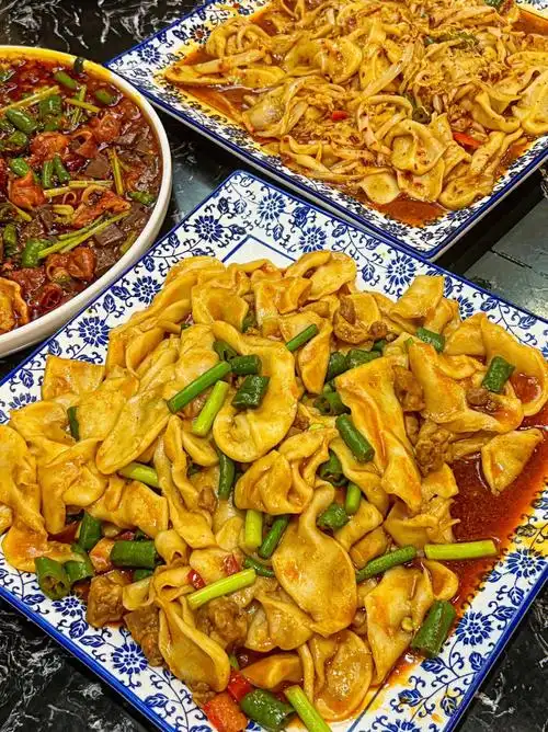 西安骑行22km就为了这一盘辣炒猫耳朵