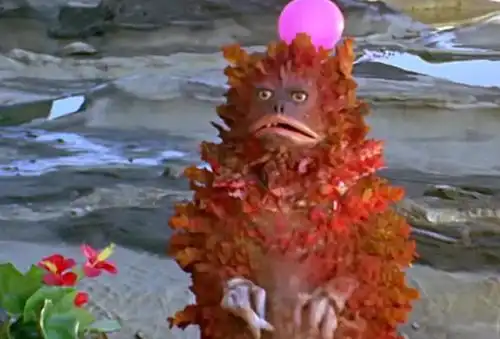 这是前期剧情最残暴的怪兽,性情暴躁的雷德王直接吓走了胆小的杰德拉