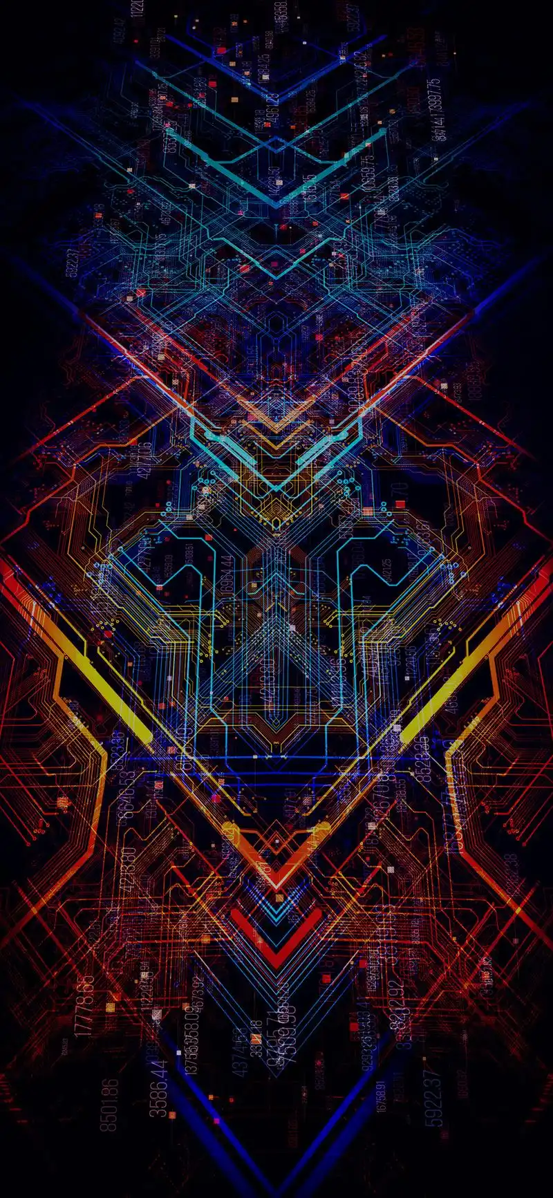 全面屏手机桌面壁纸——黑鲨