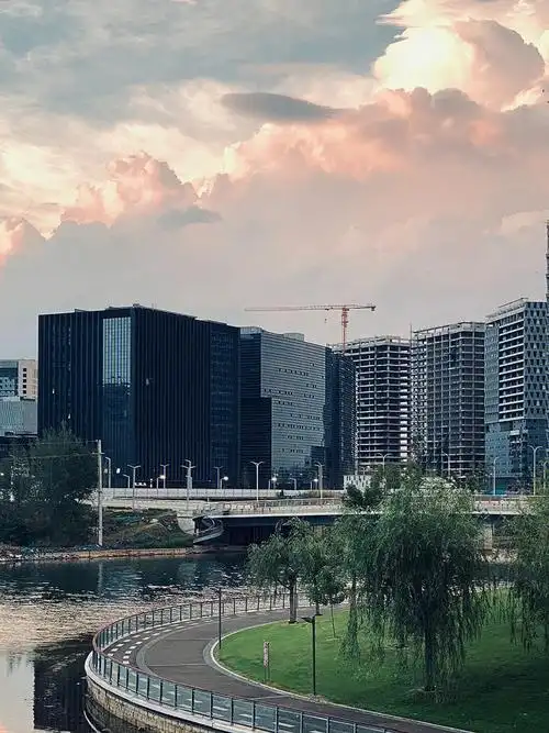 88公里骑行卡骑一段路迎一阵风逐一束光定一路景#郑州北龙湖湿地公园