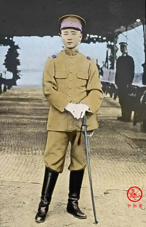 原创老照片张作霖年轻时儒雅帅气被称为温柔男子