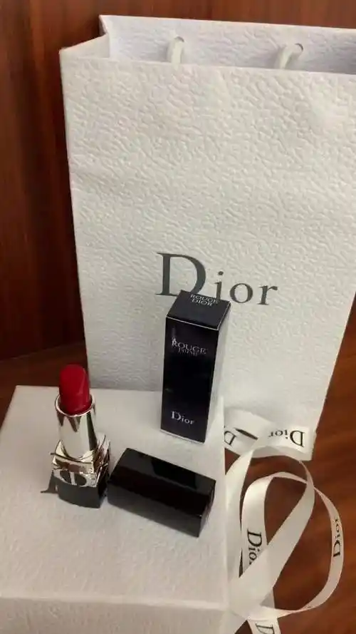 迪奥dior口红套装全新烈艳蓝金口红生日礼物口红套盒口红礼盒套装礼盒