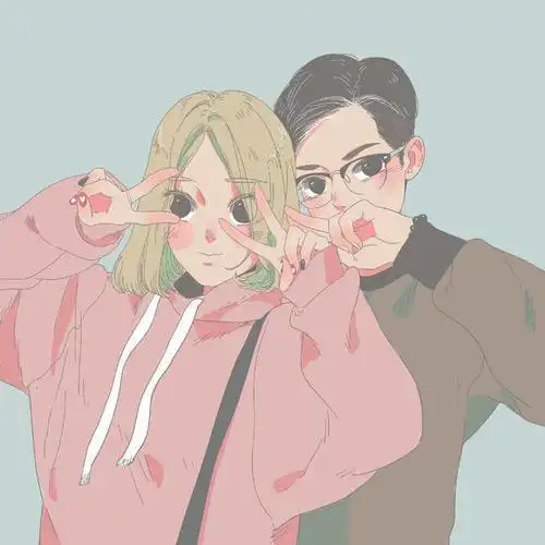 美女偏爱剪刀手