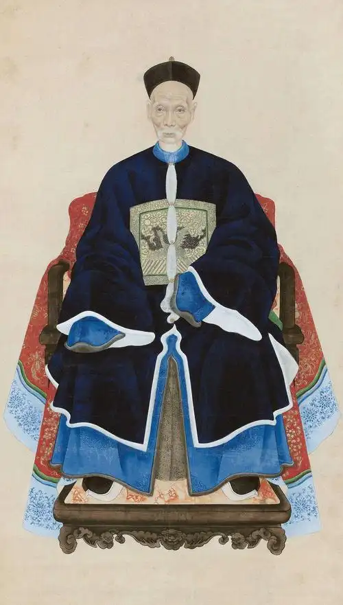 06781860年代威廉普莱尔弗洛伊德两名清代官员清朝官员清朝官员等级