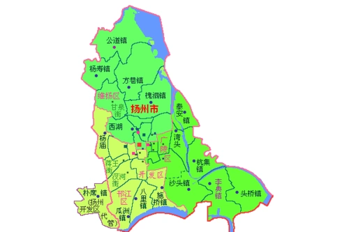 江都市是什么时候划给扬州市,变成江都区的?