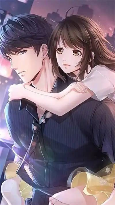 古风情侣头像一对两张唯美卡通壁纸