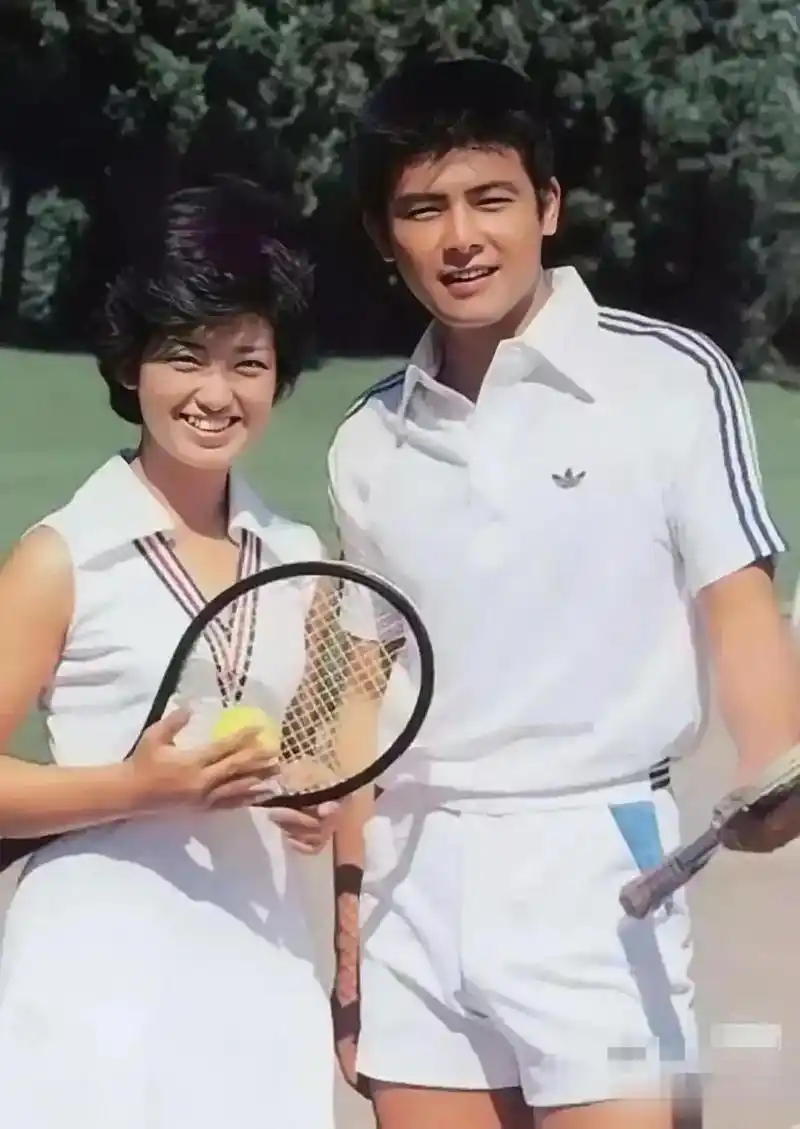 三浦友和&山口百惠,一对璧人.因戏生情,因戏结缘,因戏结合.