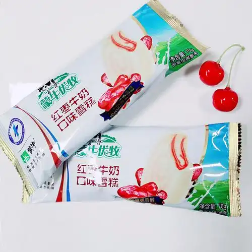 蒙牛冷饮冰激凌红枣牛奶口味雪糕新品热销脆皮冰淇淋
