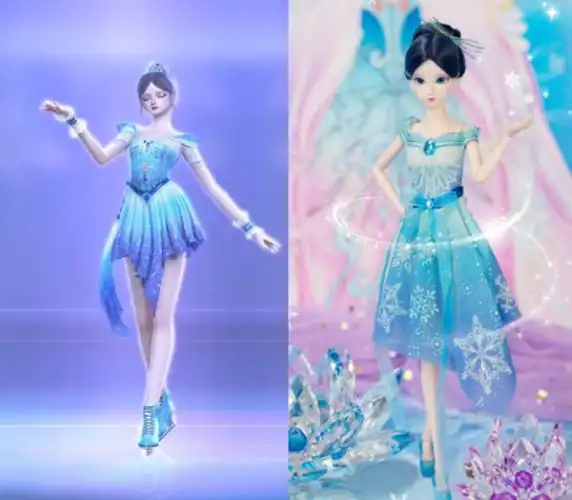 叶罗丽冰莲花中的角色娃娃,梦公主的造型神还原,白光莹变稚嫩了