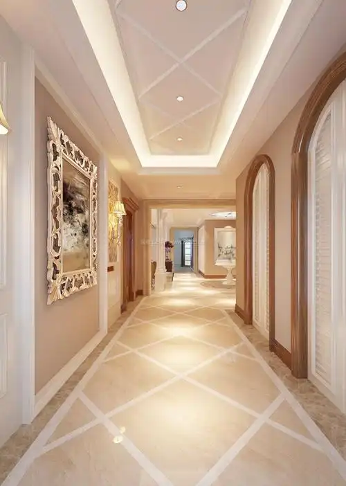 房子走廊地板装修效果图房子走廊外墙装修要点