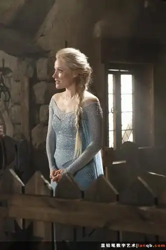 《冰雪奇缘》的elsa女王,anna公主,kristoff和hans王子,最新剧照出炉