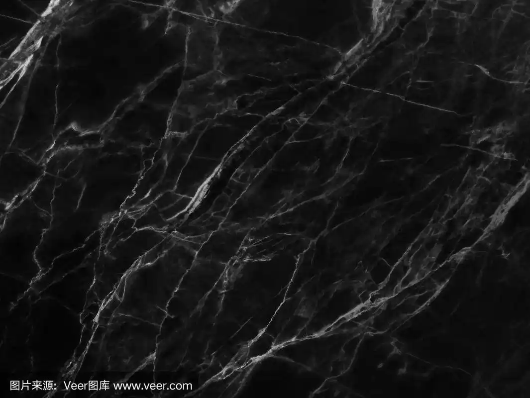 黑色大理石纹理和背景