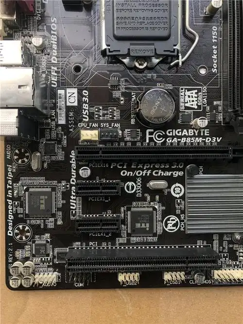 gigabyte/技嘉b85m-d3v 1150针b85主板台式ddr3小板通用 h81 z87