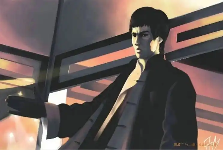 【怒波·鱼】:绘画选集"李小龙"