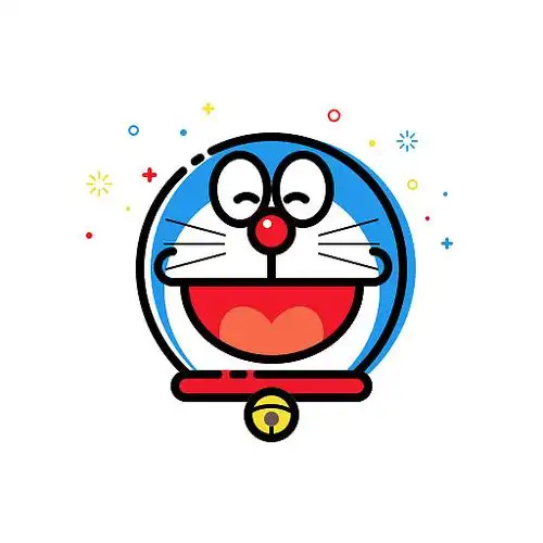 哆啦a梦|ui|图标|叶子上的蘑菇_原创作品-站酷zcool