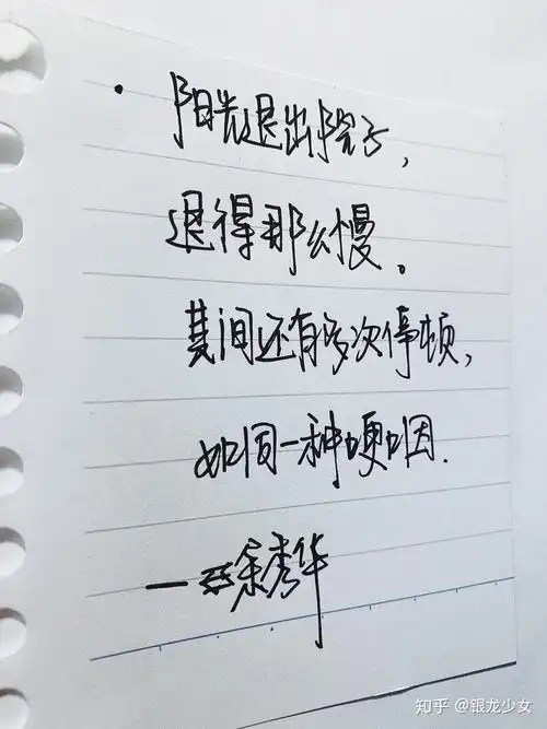 来敷衍人生道路上的荆棘我们总是喜欢拿顺其自然—余秀华阳光退出院子