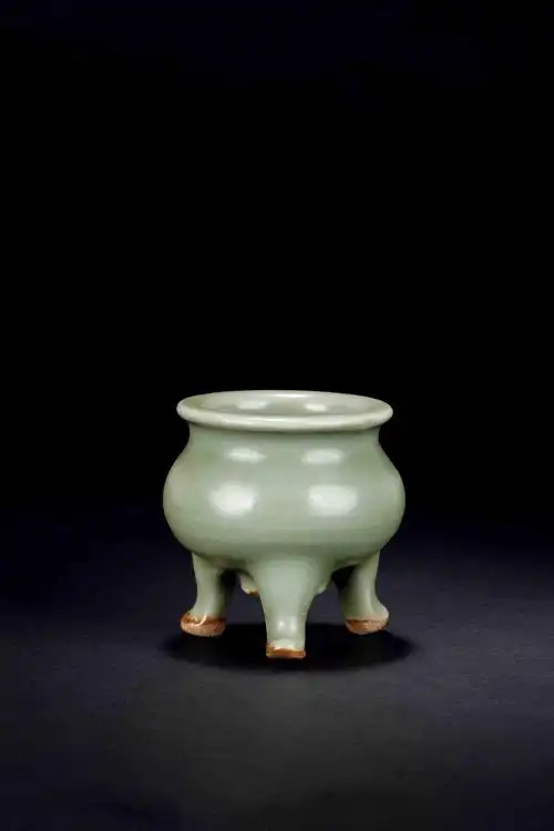 清 龙泉青瓷琴炉