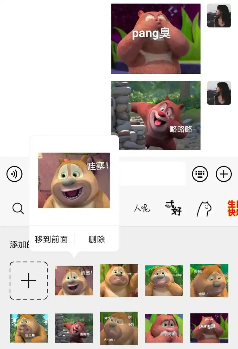 熊大熊二合集#熊熊乐园#表情包分享#熊大熊二  - 抖音