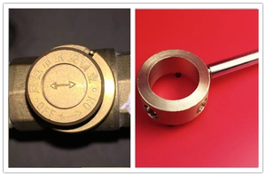 万能锁通用阀门天然气十暖气热力开关物业钥匙字型阀门磁性钥匙闭