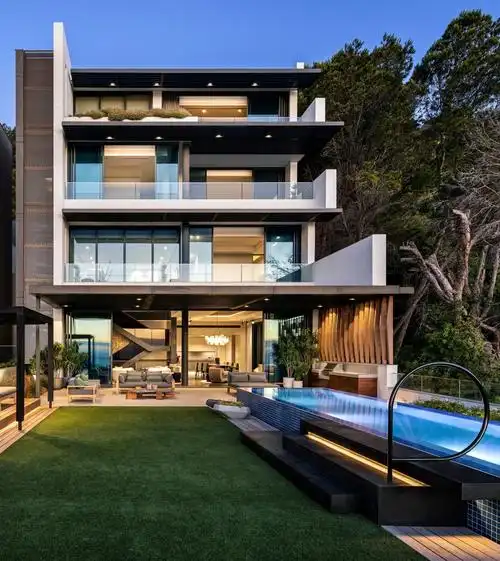 奢华大气的南非五层别墅这样的设计人人都爱