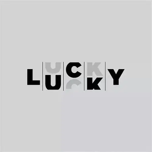 趣味lucky字体设计