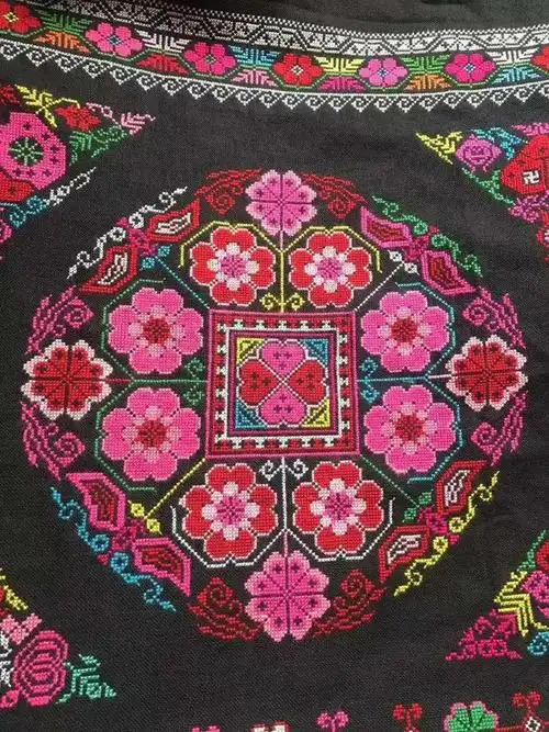 刺绣|纹样|民族|羌族_网易订阅