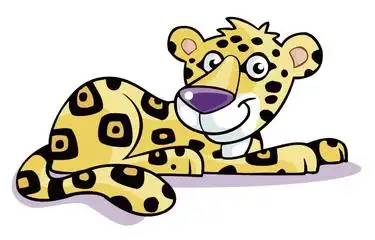 云豹怎么简笔画又漂亮