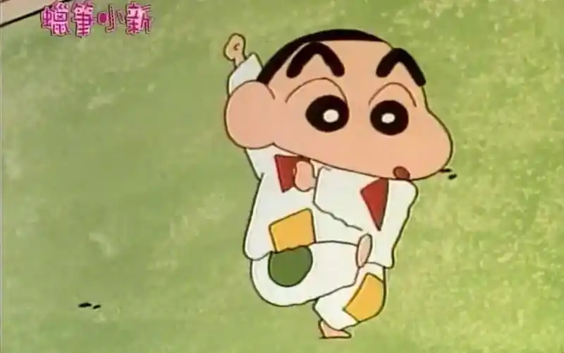 用蜡笔小新打开【小鸡恰恰舞】!