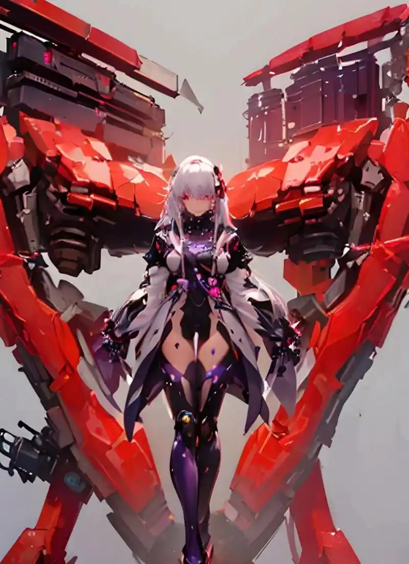ai绘画:机甲少女(金凯丽丝)