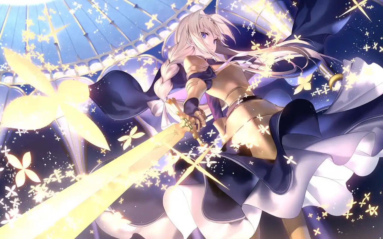 唯美动漫二次元美女桌面壁纸_卡通动漫_壁纸下载_美桌网