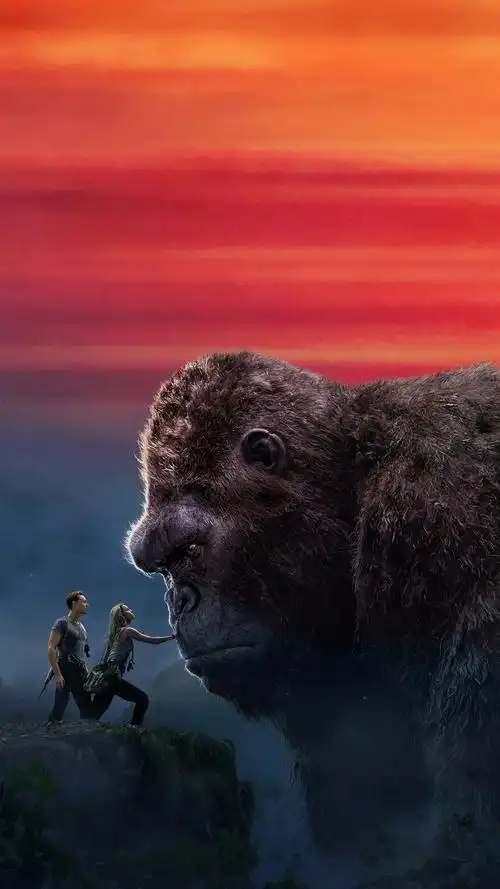 金刚骷髅岛kongskullisland2017手机锁屏壁纸